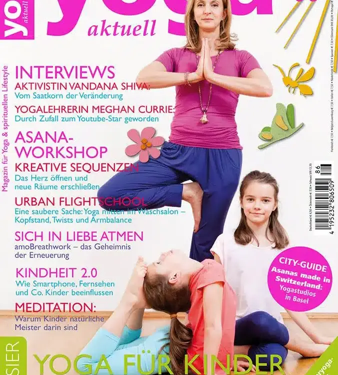 Zeitschrift: Yoga Aktuell mit Leila Oostendorp